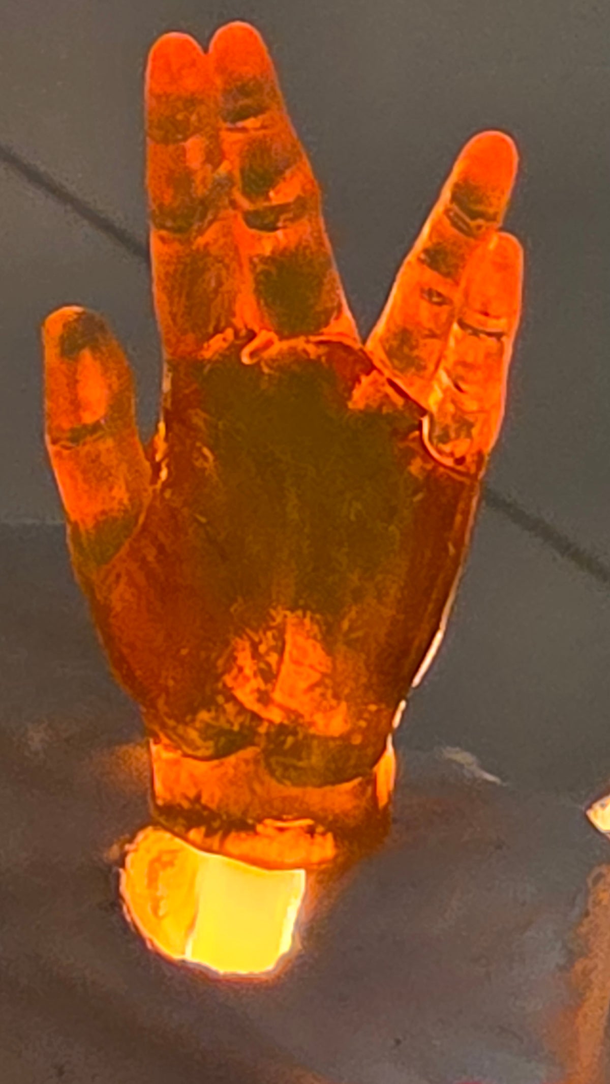 Vulcan Hand Tree Lights
