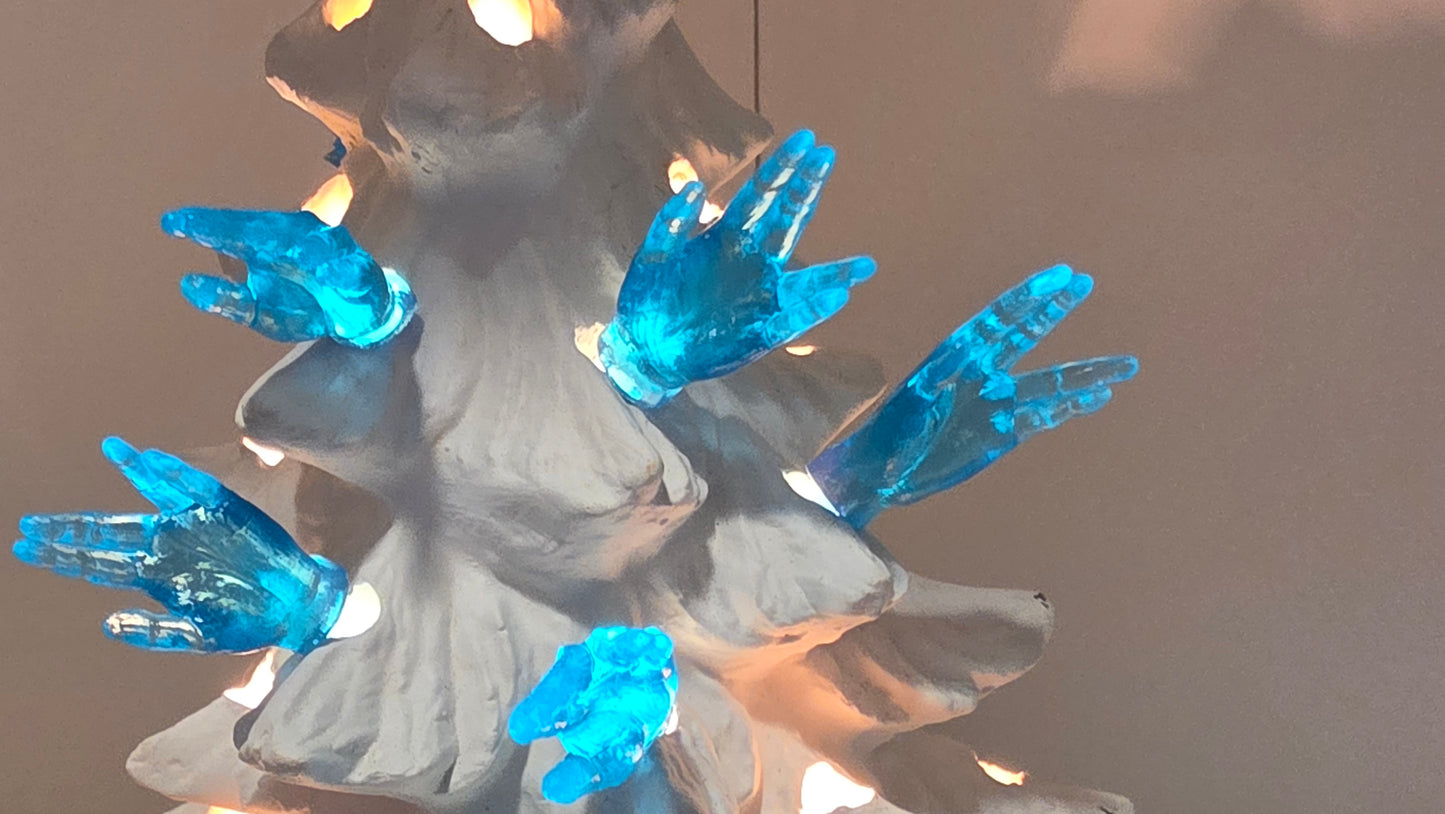 Vulcan Hand Tree Lights