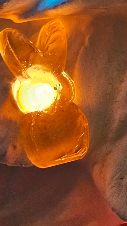 Marshmallow Bunny Ceramic Tree Lights