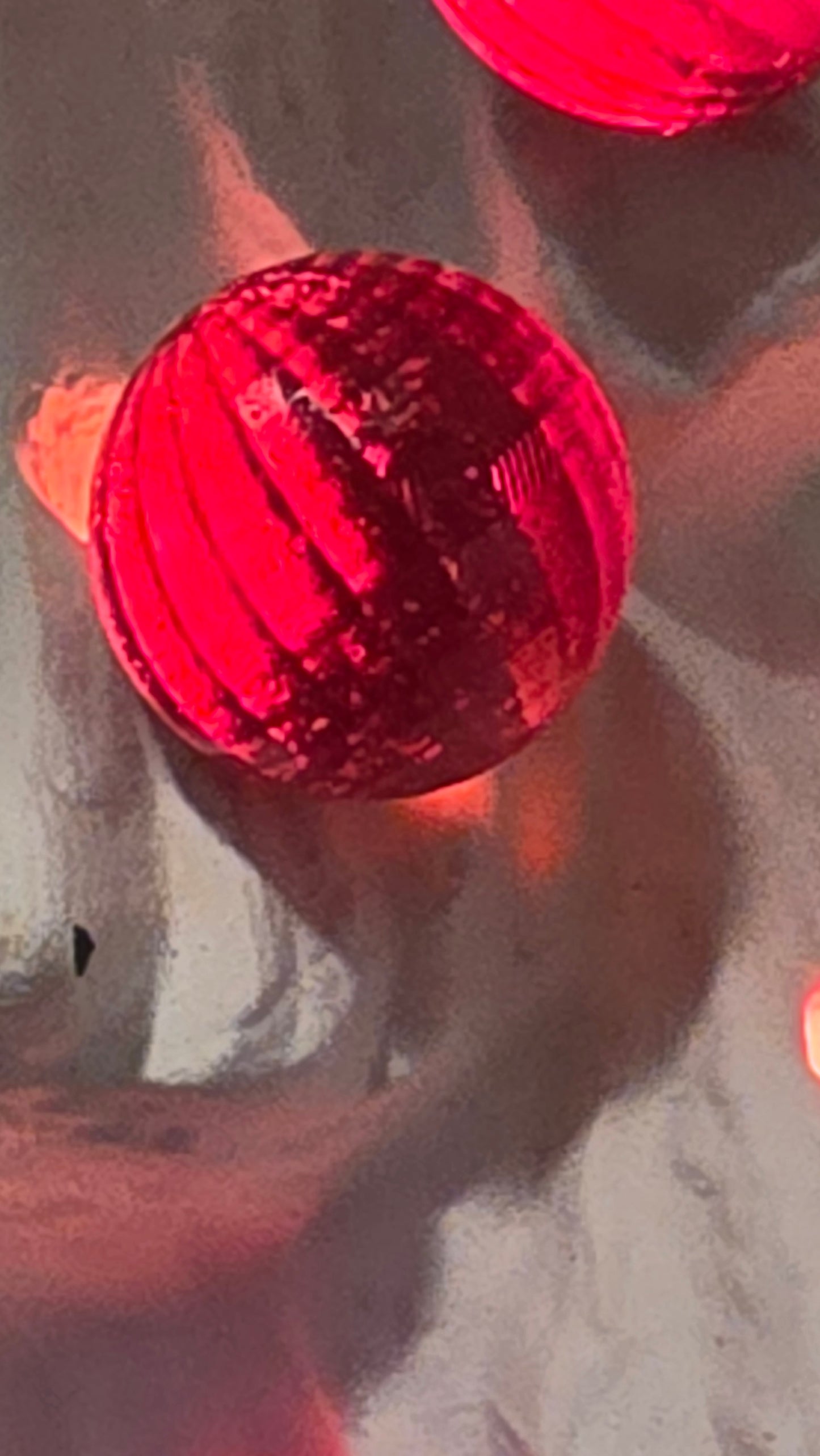 Faceted Sphere Ceramic Tree Lights