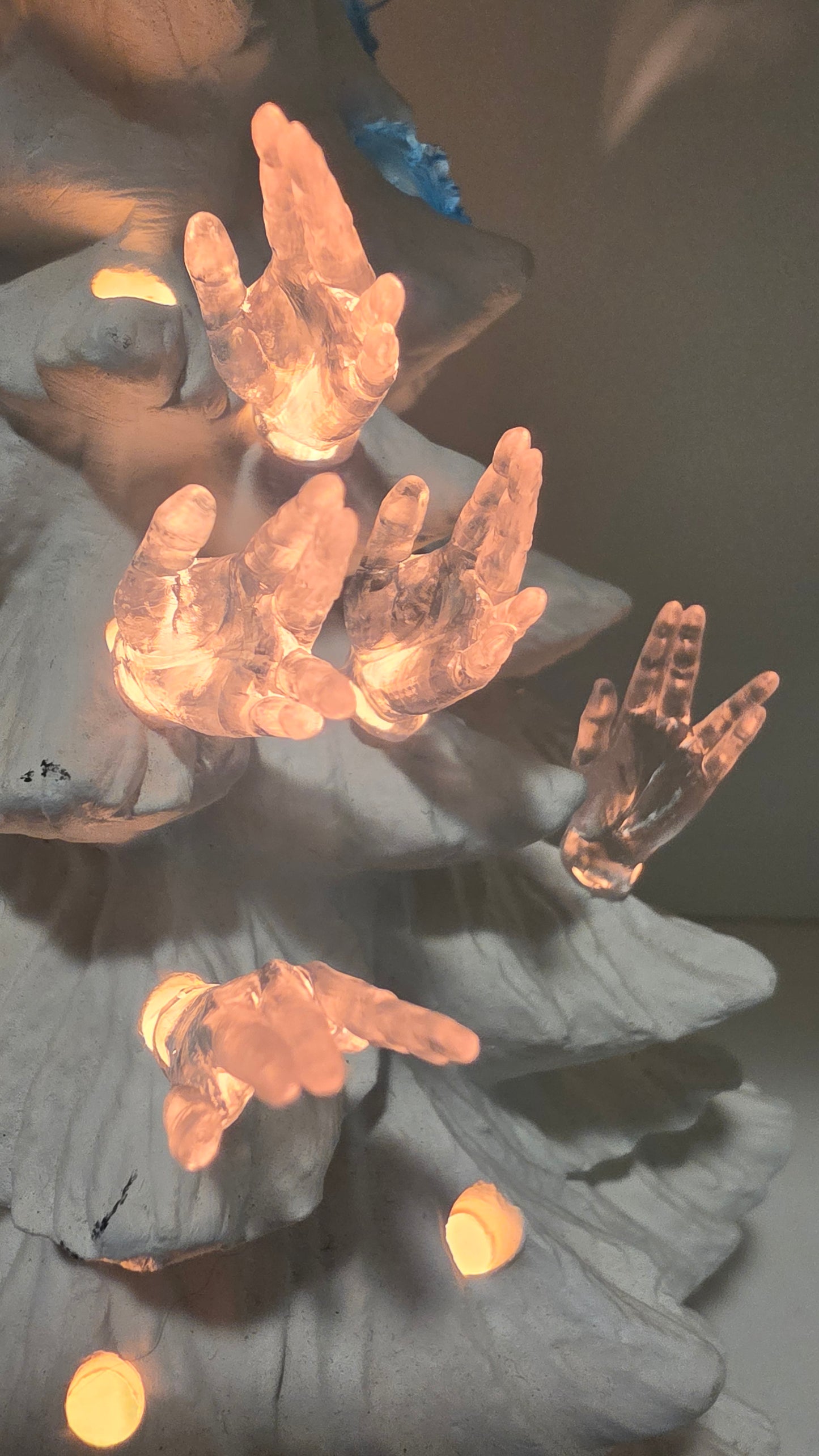 Vulcan Hand Tree Lights