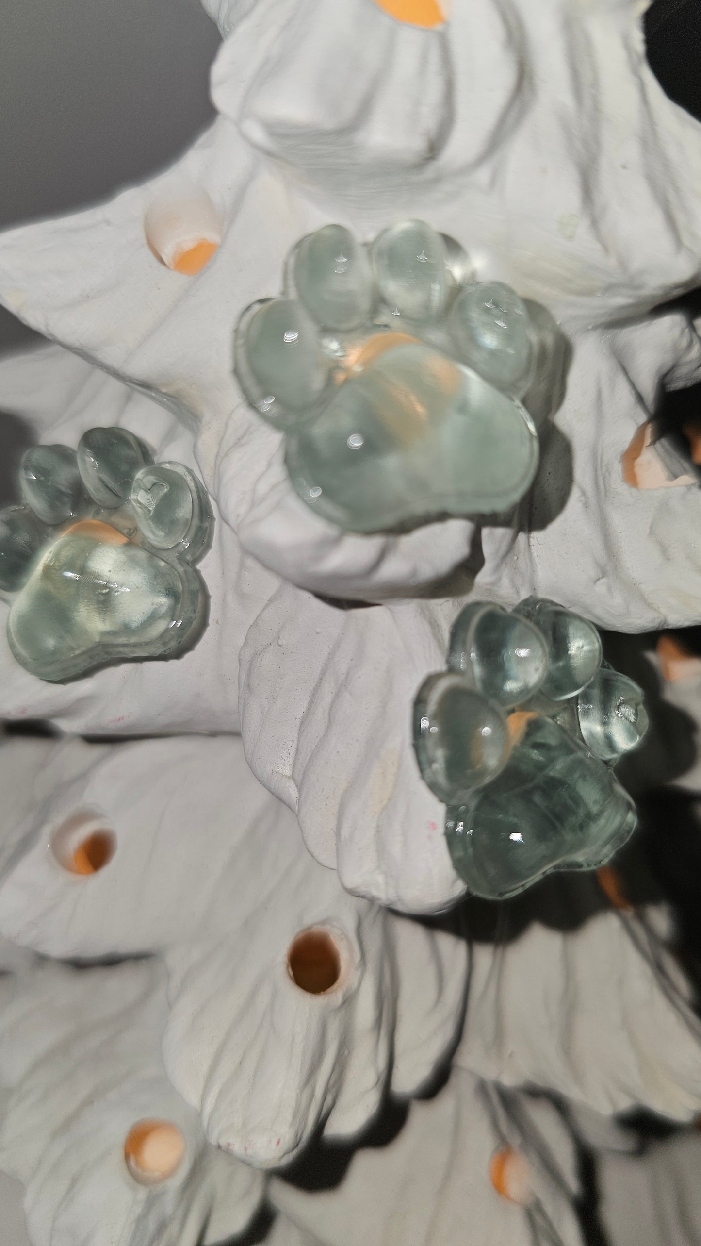 Paw Prints (Flat) - Christmas Tree Lights