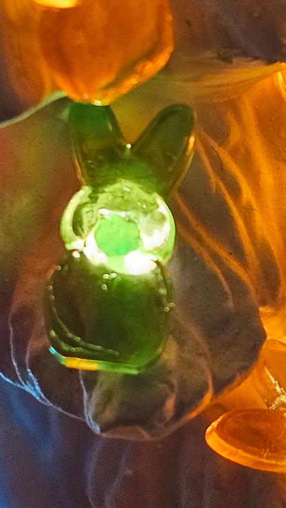 Marshmallow Bunny Ceramic Tree Lights