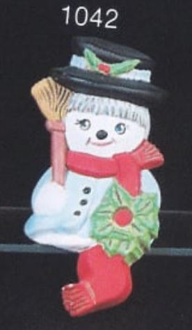 Snowman Stocking Holder