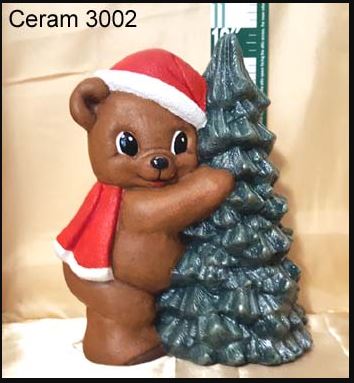 Bear Tree Hugger - Ceramichrome - 3002