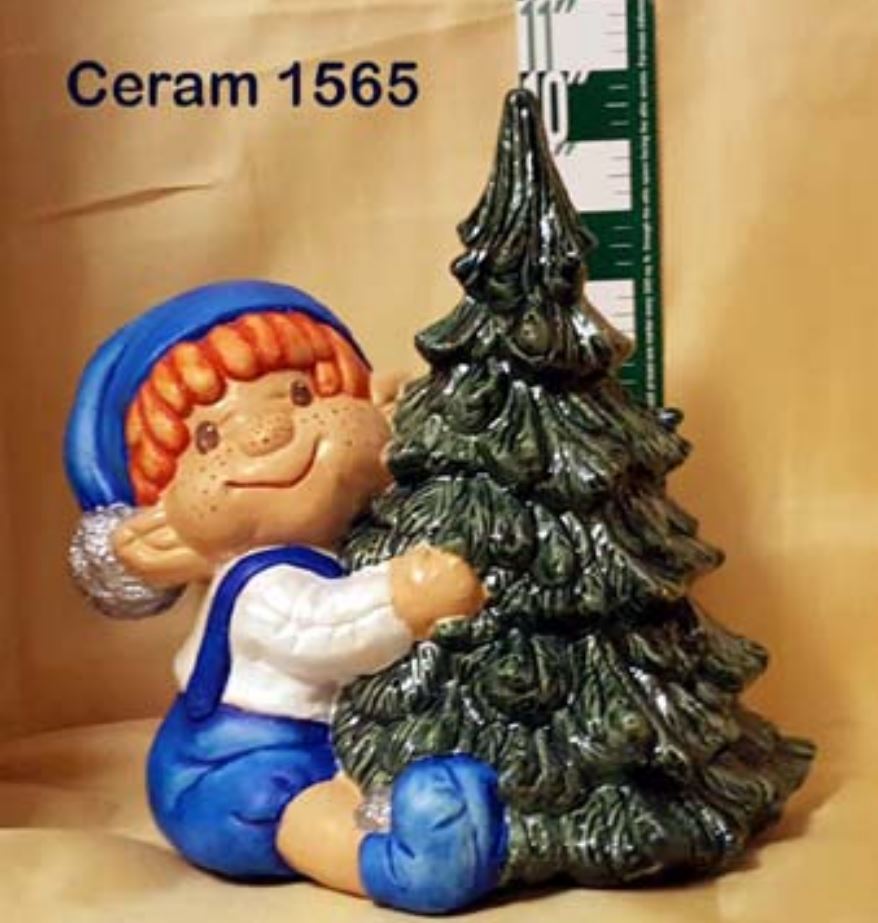 Elf Tree Hugger - Ceramichrome - 1565