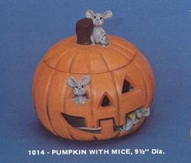 Pumpkin with Mice - Castle - 1014