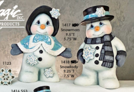 Snowman - Clay Magic - 1417