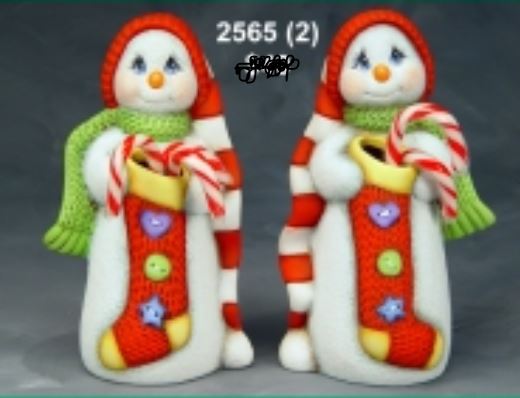 Snowman Twins - Clay Magic - 2565