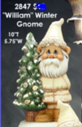 William Winter Gnome - Clay Magic - 2847