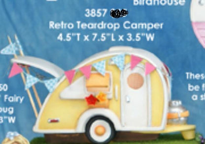 Retro teardrop Camper - Clay Magic - 3857