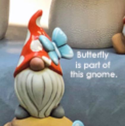 Butterfly Gnome for Snappy and Shelly Turtles - Clay Magic - 4117