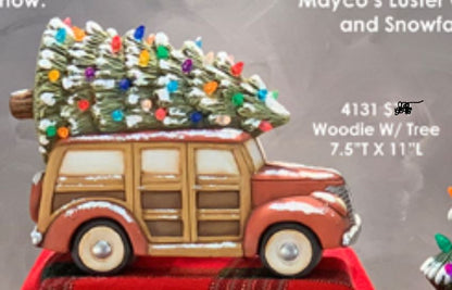 Woodie w/Tree - Clay Magic - 4131