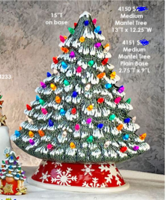 Clay Magic Medium Mantel Tree with Base - Clay Magic - 4150 & 4151