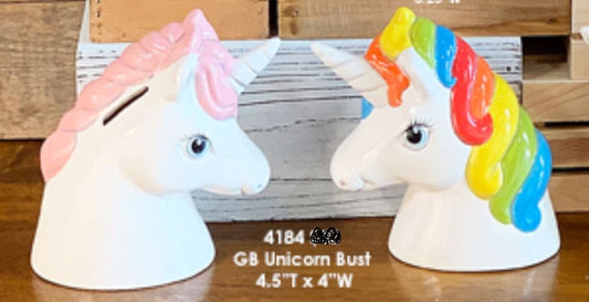 Unicorn Bust - Clay Magic - 4184