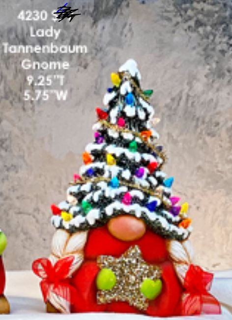 Lady Tannenbaum Gnome - 4230