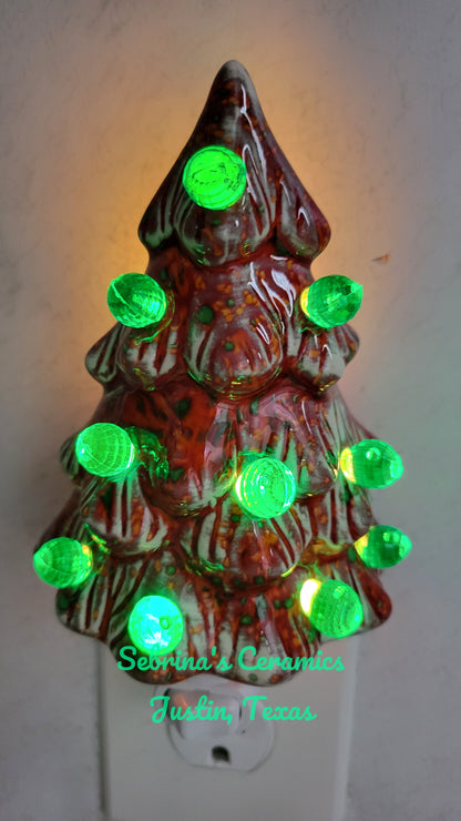 Christmas Tree Night Light - Completed