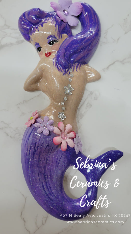 Purple Vintage Mermaid - New Pour Vintage Mold