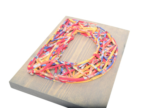 Eco Initial DIY String Art