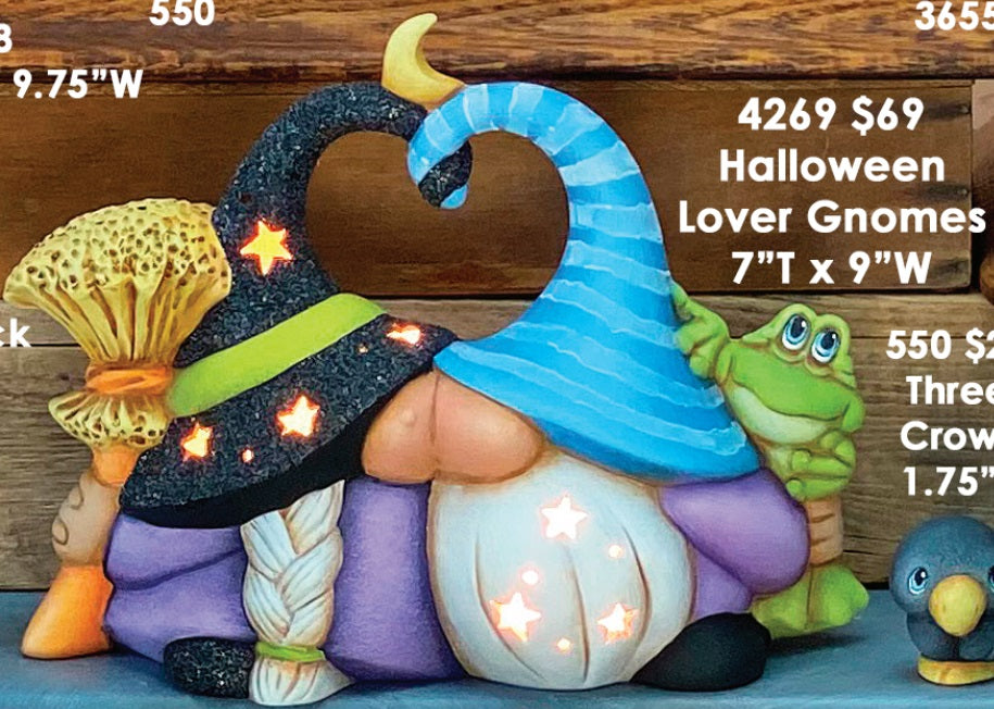Halloween Lovers Gnomes - Clay Magic - 4269