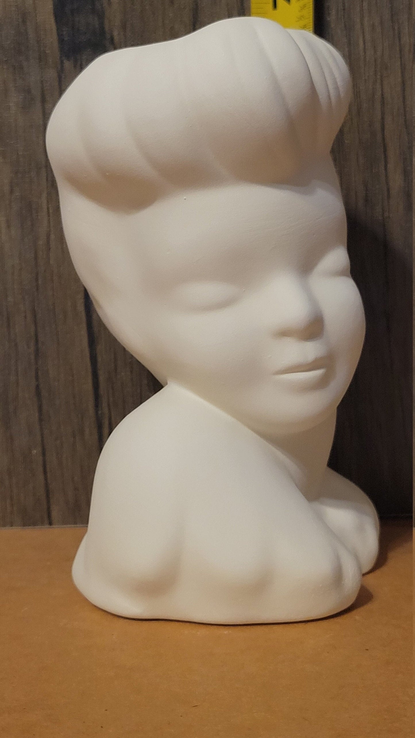 Lady Head Vase - New Pour from Vintage Mold