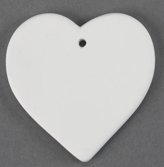 Duncan Flat Heart Ornament