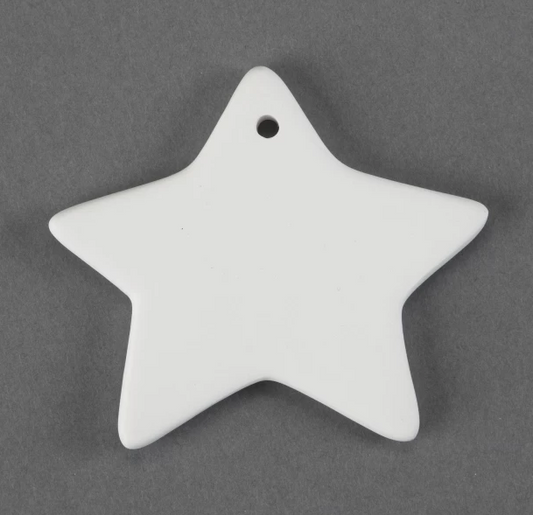 Duncan 31517 Star Ornament Bisque